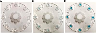 Multiplexed detection of eight respiratory viruses based on nanozyme colorimetric microfluidic immunoassay